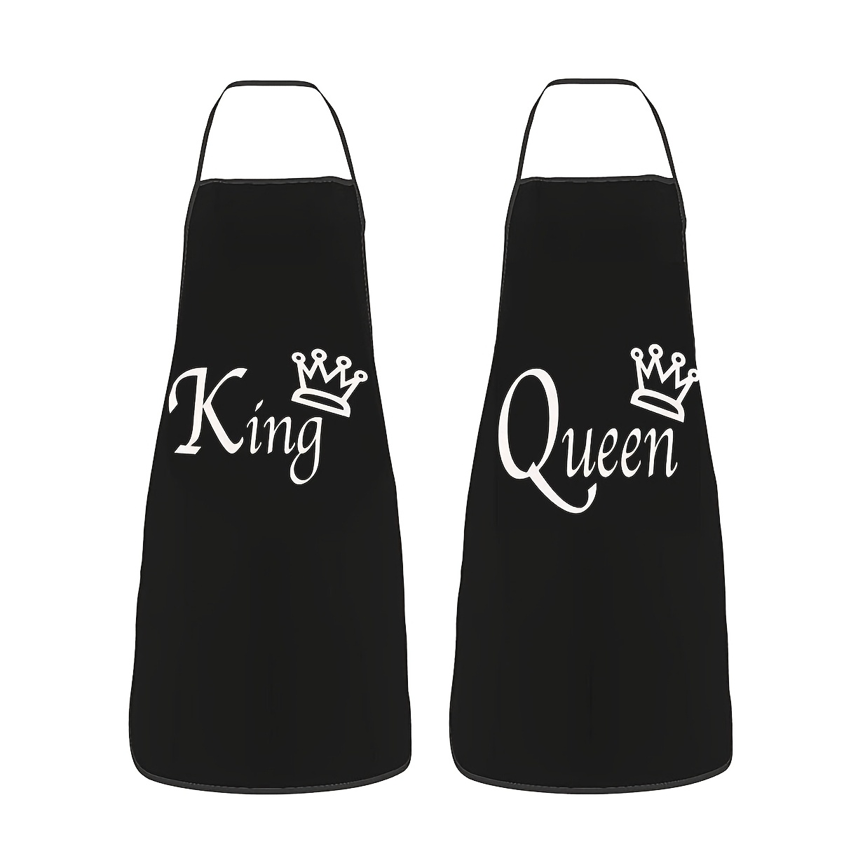 Home Cooking Queen - König und Königin Schürzen, romantisches Küchengeschenk