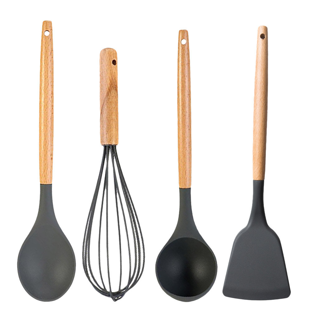 4-teiliges Kochutensilien-Set, – Home Cooking Set Bewertung und Preis