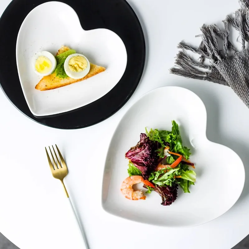 Kreative Rosa Herz Keramik Pla – Home Cooking Order Bewertung und Preis